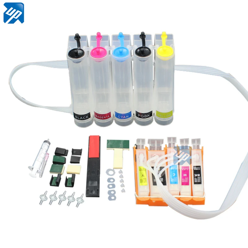 

PGI525 CIS CISS bulk ink system for canon PIXMA IP4850 IP4950 IX6550 MG5150 MG5250 MG5350 MX715 MX885 MX895 printer PGI 525
