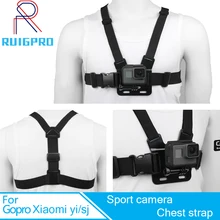 Ruigpro Adjustable Harness Chest Strap Mount For Gopro Hero 7 6 5 4 Session SJCAM SJ4000 Xiaomi Yi 4K h9 Go Pro 7 Accessory Ruigpro Adjustable Harness Chest Strap Mount For Gopro Hero 7 6 5 4 Session SJCAM SJ4000 Xiaomi Yi 4K h9 Go Pro 7 Accessory