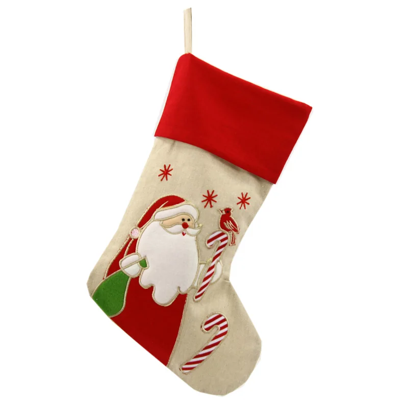 compleet schuld geweten Free Shipping! New 3pcs/set Christmas Stocking Santa Claus Snowman Reindeer  Gift Ornament Socks Christmas Decoration Hot Sale - Stockings & Gift  Holders - AliExpress