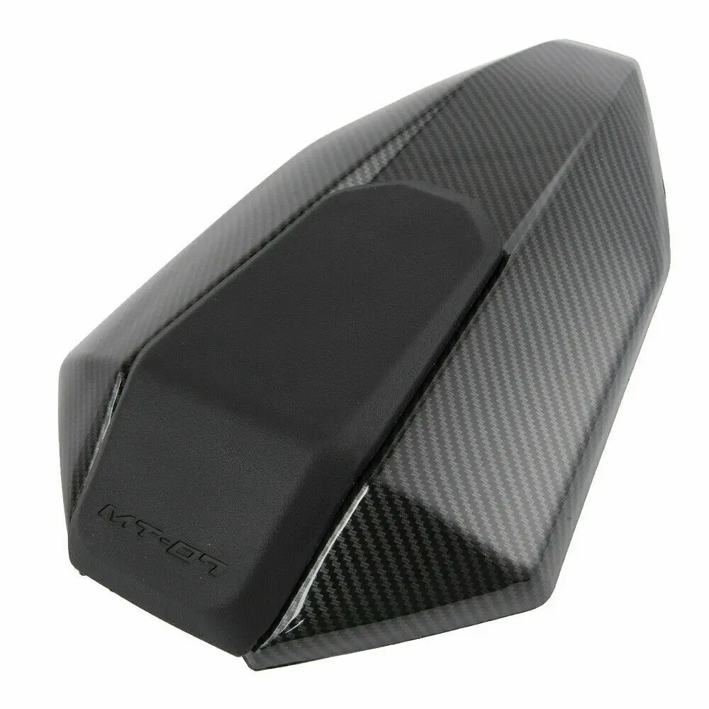 Carbon Look Для Yamaha FZ07 MT07 FZ-07 MT-07 2013 заднем сиденье сзади соло сиденья хомут мотоцикла из АБС-пластика сиденья Обтекатель - Цвет: Carbon Look