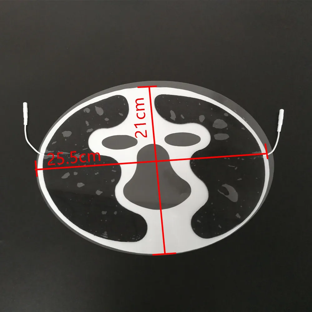 8 режимов TENS/EMS терапия массажер двойной выход Электрический мышечный Стимулятор обезболивающее устройство 4 подушечки+ 1 шт. электроды маска для лица