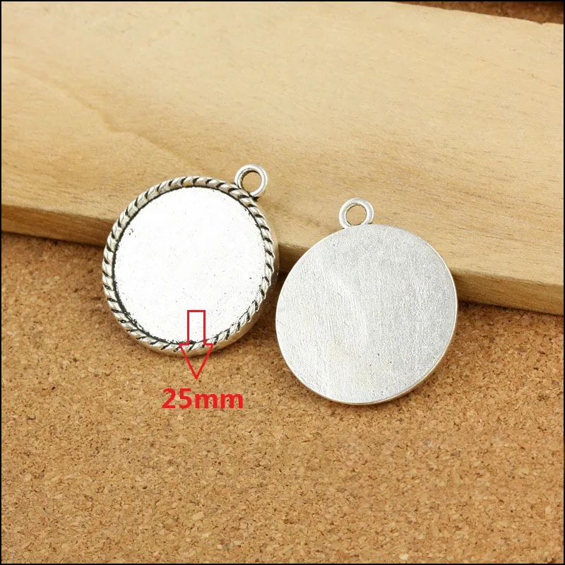 Aliexpress.com : Buy Factory Price 3 Pieces/Lot diameter 25mm Antique ...