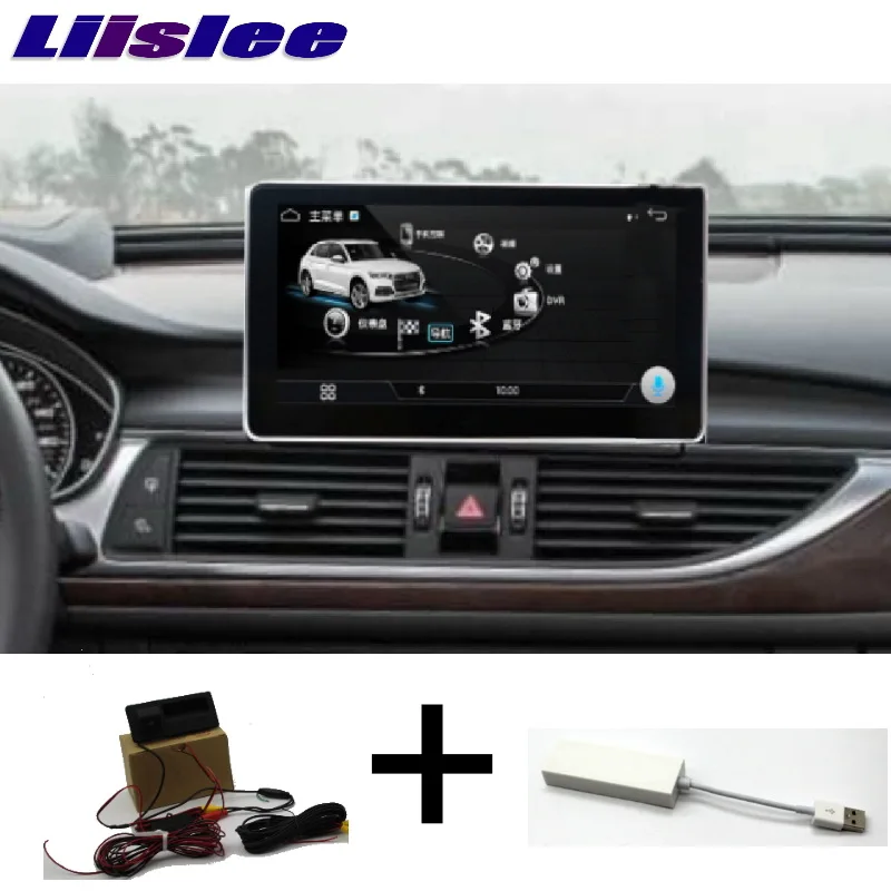 Liislee Car Multimedia Player NAVI For Audi A6 A6L S6 RS6 C7 4G 2012~2018 Original Car System Radio Stereo GPS Screen Navigation 16