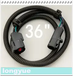 Longyue 20 штук кислорода O2 Сенсор 36 "расширение Провода жгут w/э Вилки 86-09 Мустанг 90 см провода