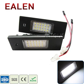 

EALEN 1Pair Car LED License Plate Lights For BMW E87 E81 E63 E64 E85 E86 Accessories White SMD Number Plate Lamp Canbus Bulb Kit