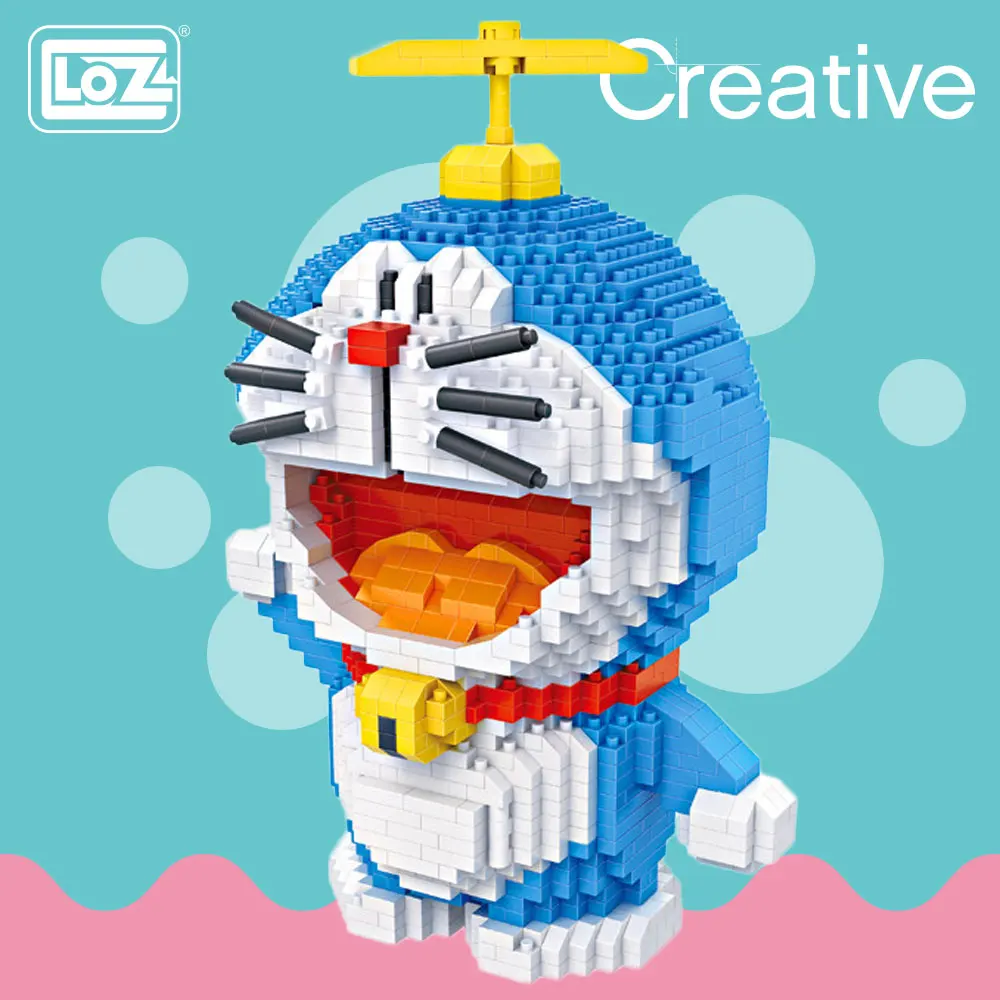 

LOZ Diamond Blocks Diy Building Bricks Creator Set Coin Bank Nano Block LOZ Piggy Bank Money Japanese Anime Action Figures 9031
