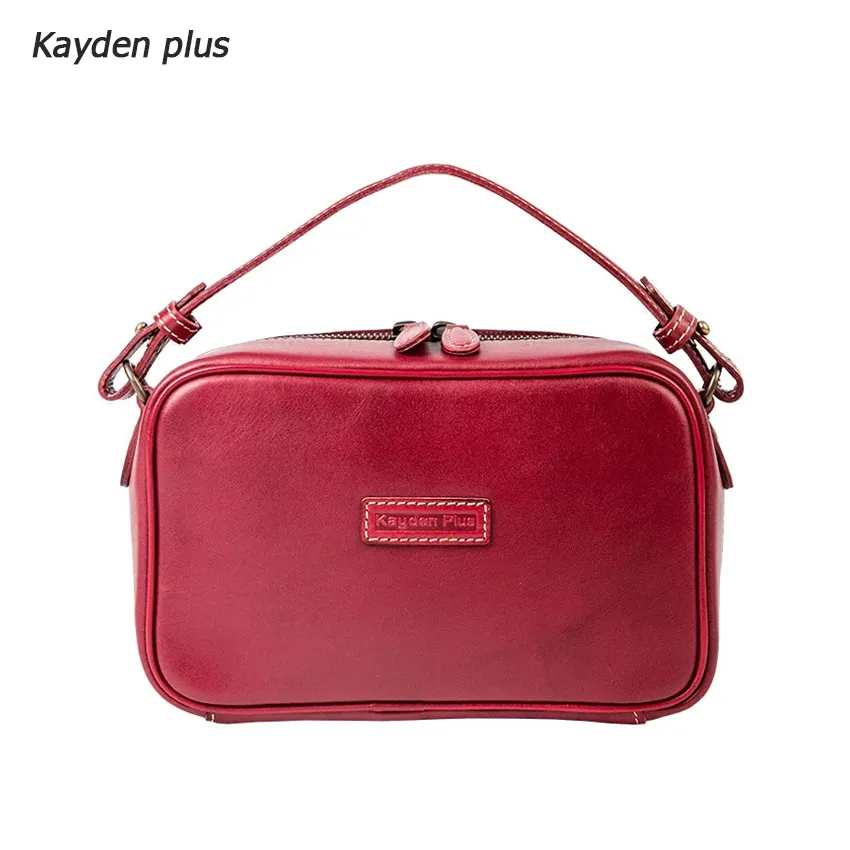 

Kayden Plus Brand Casual Shoulder Bags Women Small Messenger Bags Genuine Leather Handbags Square Bag Female Crossbody Bag Girls
