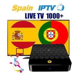 2019 пожизненная Бесплатная 60 + Испания IP tv Box, Android tv box подписка Live tv 1000 +, Италия Тайвань арабский без годовой платы смотреть