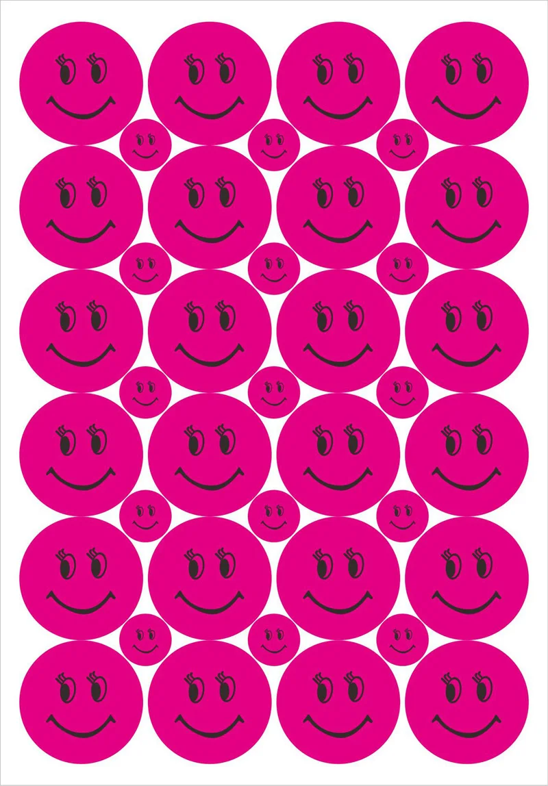 39 шт. стикер с улыбающимся лицом для детей, школьников, учеников, классная липкая бумажная этикетка, милая наклейка