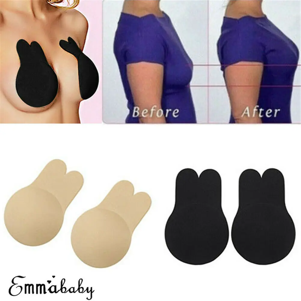

Silicone Adhesive Stick On Gel Push Up Strapless Invisible Bra Backless