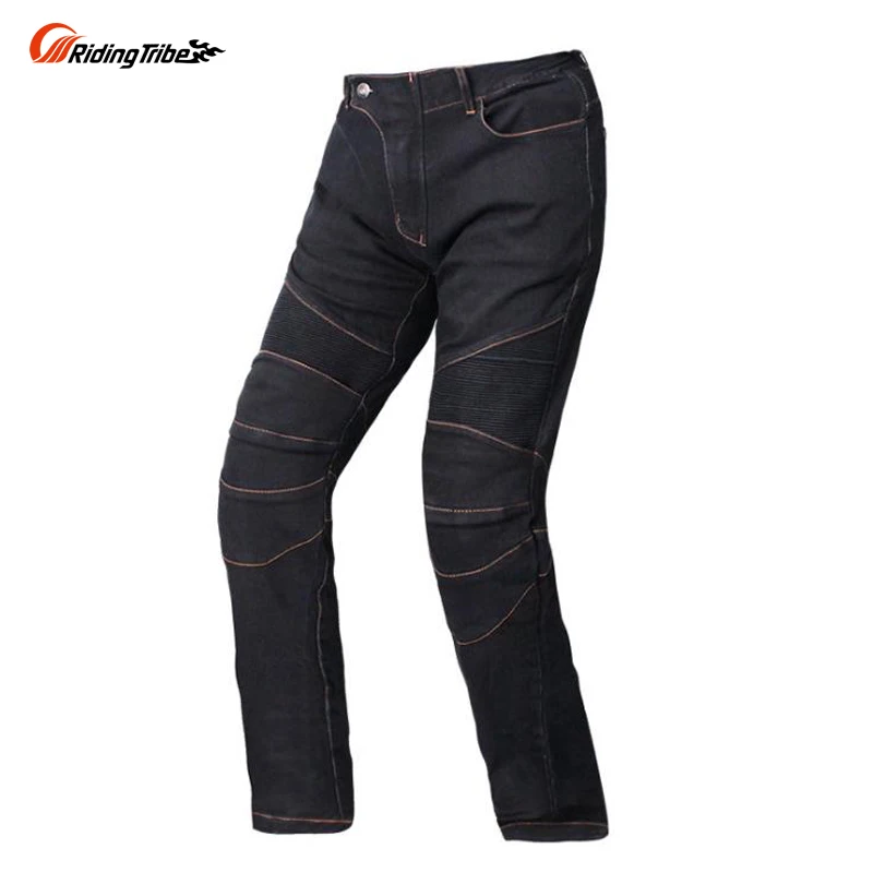 

Riding Tribe Jeans Motorcycle Pants Riding On The Road Fall Black Jeans Four-Pieces Protection Distribution, H-11