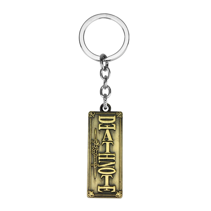 

Dead Note Keychain Keyring Tony Ravello Antique Cool Pendant Key Chain Key Holder For Men Women Purse Bag Buckle Jewelry Tool