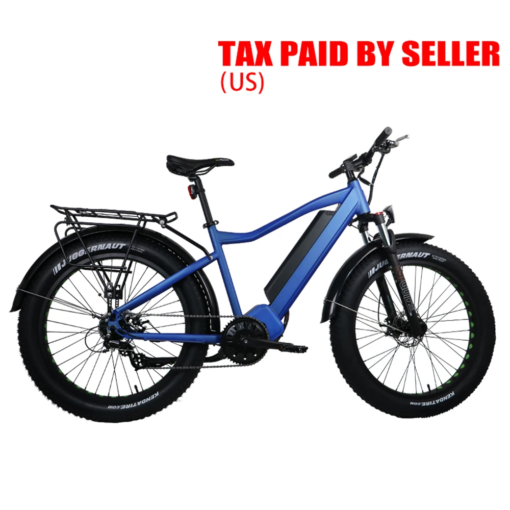 Excellent Drop shipping USA/CANADA Electric Bike Powerful Fat Tire Electric Mountain Bike 48V15.6AH 1000W eBike Beach Cruiser Electric Sno 0