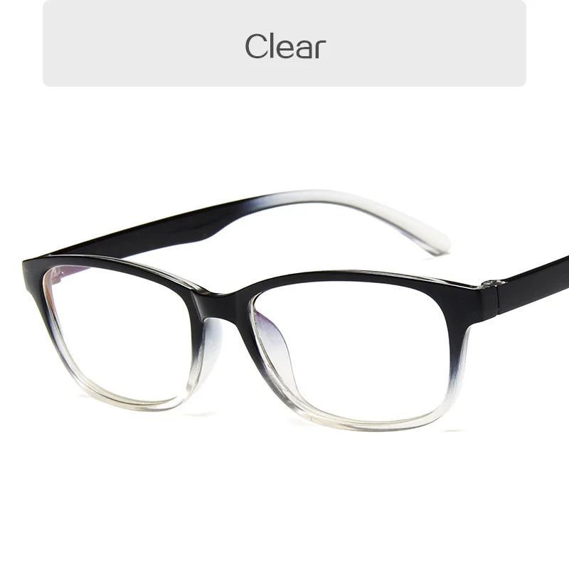 YOOSKE, прозрачные линзы, мужские очки с оптической оправой, очки, оправа для женщин, анти-радиационные очки, оправа для глаз, женские, фирменный дизайн - Цвет оправы: Clear