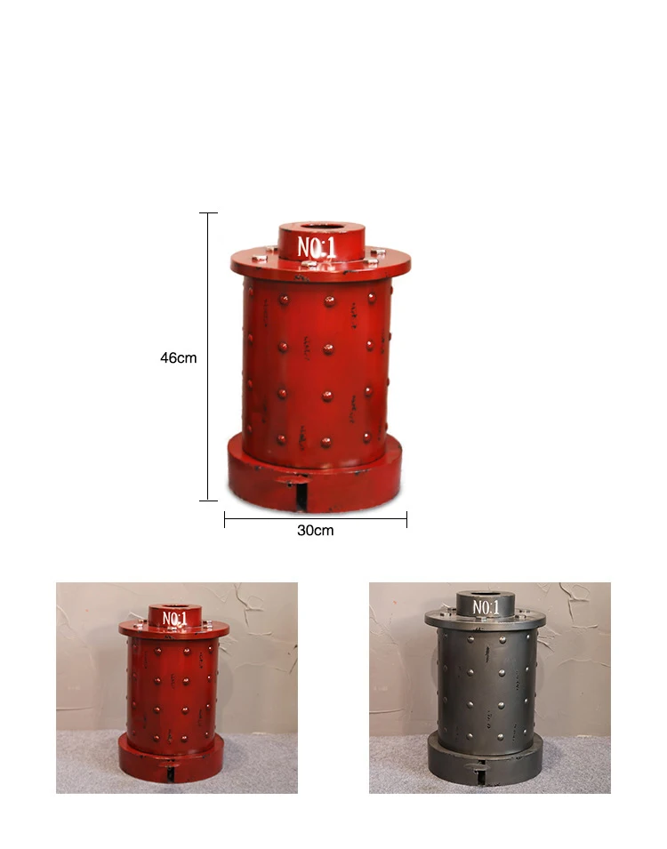 Креативный Ретро кованый гидрант педаль мусорный бак украшение для дома барный ящик для хранения кованого железа индивидуальное украшение