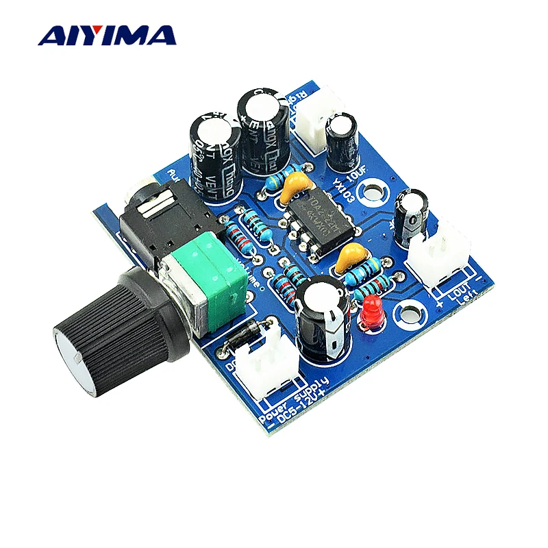 AIYIMA 15W*2 TDA2822 Audio Amplifier Board Dual Channel
