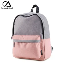 Canvasartisan Marque Nouvelle Jeunesse Femmes Toile Sac À Dos Femelle Adolescent Casual Livre Sac Quotidien Voyage Sacs À Dos College School Sacs