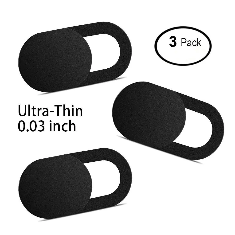 

3PCS Universal Webcam Camera Shutter Cover For iPhone Android Thin Lens Privacy Protector For iPad PC Mac Notebook Laptop Tablet