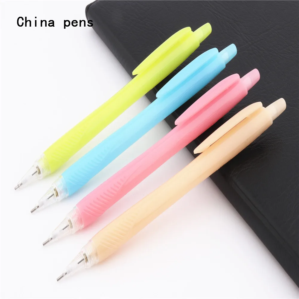 

Beautiful color 6657 Mechanical Pencil office School Smooth writing Sketch drawing pens art Automatic Pencil