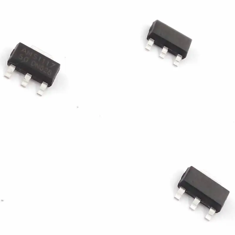 MCIGICM 100 шт. линейный регулятор LM1117 5 В с разъемом SOT 223 на В|5v regulator|regulator 5v10 pcs |