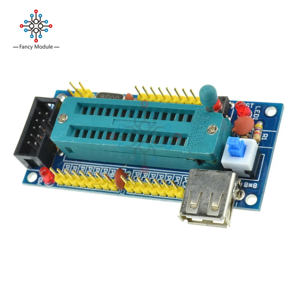 Плата разработки ATmega8 ATmega48 ATMEGA88 AVR (без чипа) новинка|avr board|avr development boardavr board |