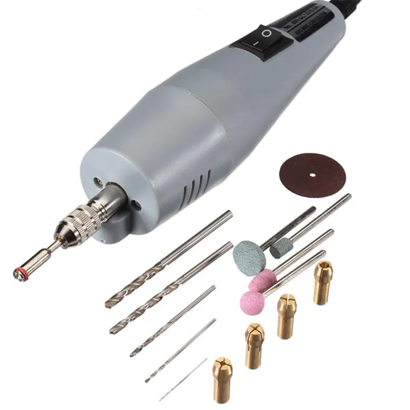 

Super Mini Electric Drill Electric Grinder Set DC 12V Grinder Tool For Polishing Drilling Engraving Power Tools