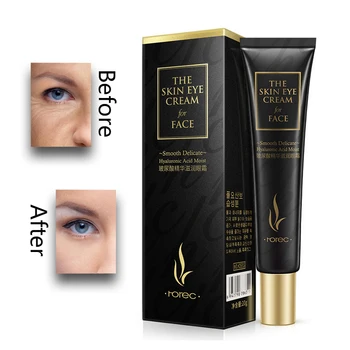

Eye Essence Hyaluronic acid Beauty Skin Care Moisturizing cream face reduces dark circles Anti Aging Anti Wrinkle eye care 20g