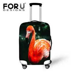 FORUDESIGNS Чемодан Защитные чехлы для 18-30 дюймов чемодан эластичное пыль дождевик Водонепроницаемый Для женщин Дорожная сумка чехол