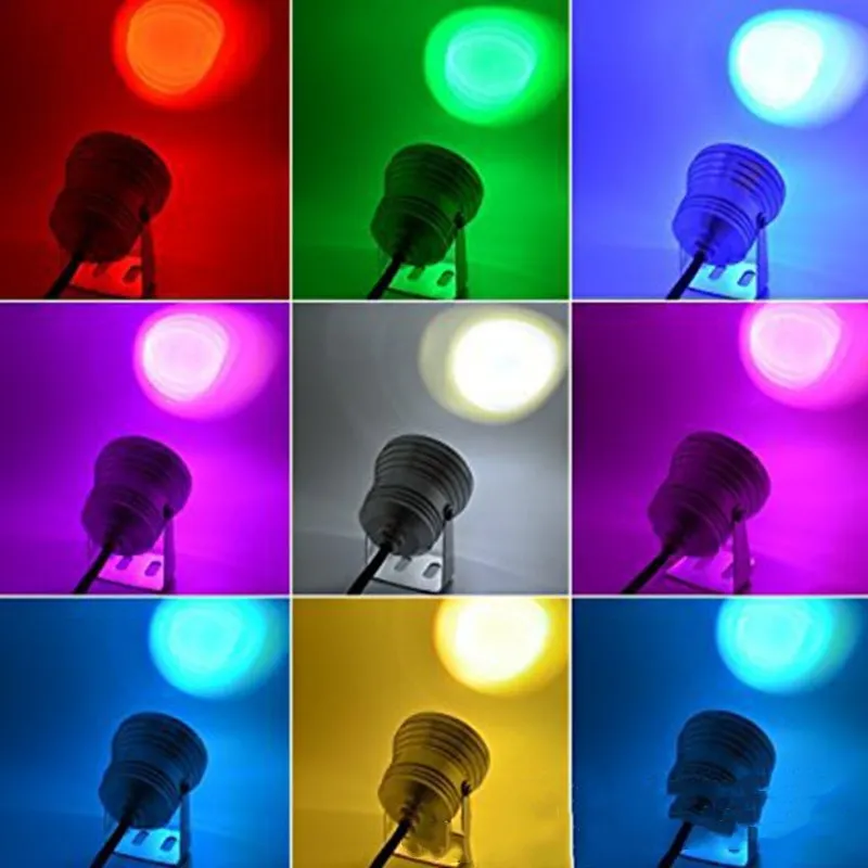 10 W reflector LED bajo el agua RGB luz Led impermeable IP67 al aire libre iluminación fuente Focos LED Piscina de luz de la lámpara 10 W reflector LED bajo el agua RGB luz Led impermeable IP67 al aire libre iluminación fuente Focos LED Piscina de luz de la lámpara