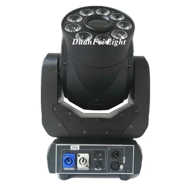 2 шт. 9x18 Вт Wash LED Moving Head Spot Gobo с вращающейся подвижной головкой 90 Light RGBWAUV LED|Эффект