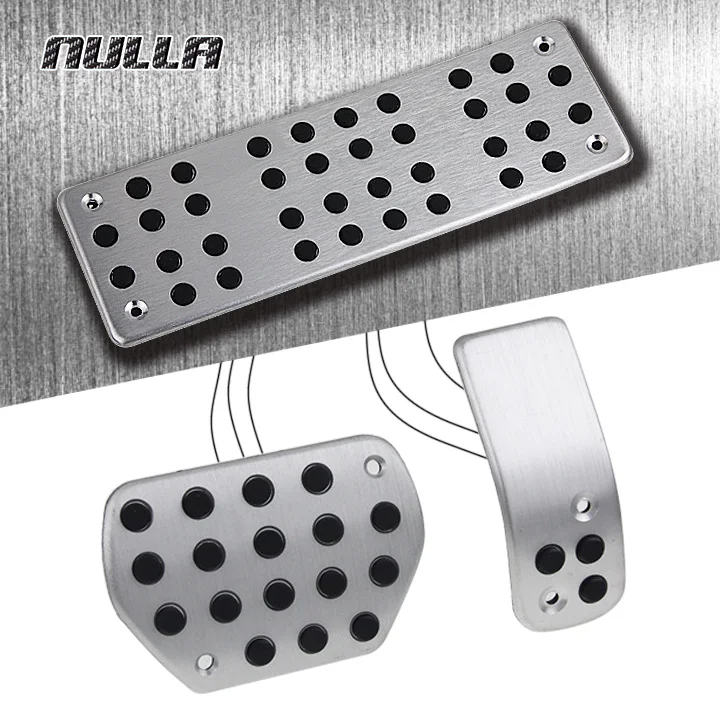 Педали для ног NULLA LHD алюминиевые педали сцепления Пежо 307 408 C Quatre Citroen C4 2008 2009 2010 2011