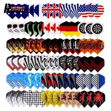 

Outdoor Sports 90PCS/30 Sets of Dart Flights Design Assorted Tail Wing Board games darts soft tip darts professional