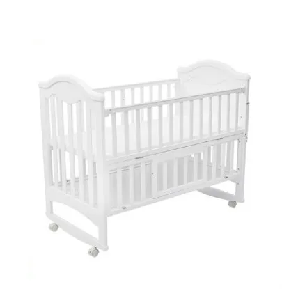 

Crib solid wood baby bed BB bed multi-function newborn stitching big bed shaker