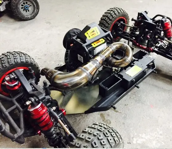 Новый Super DBXL KT Power VRC выхлопная труба с глушителем V2 для Losi Desert Buggy XL LOS05001 RC 4WD Truck RC|rc