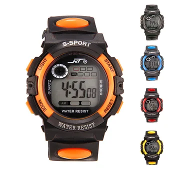 

Children Multifunction Digital Wrist Watch Luminous Electronic Waterproof Sport Watch LXH