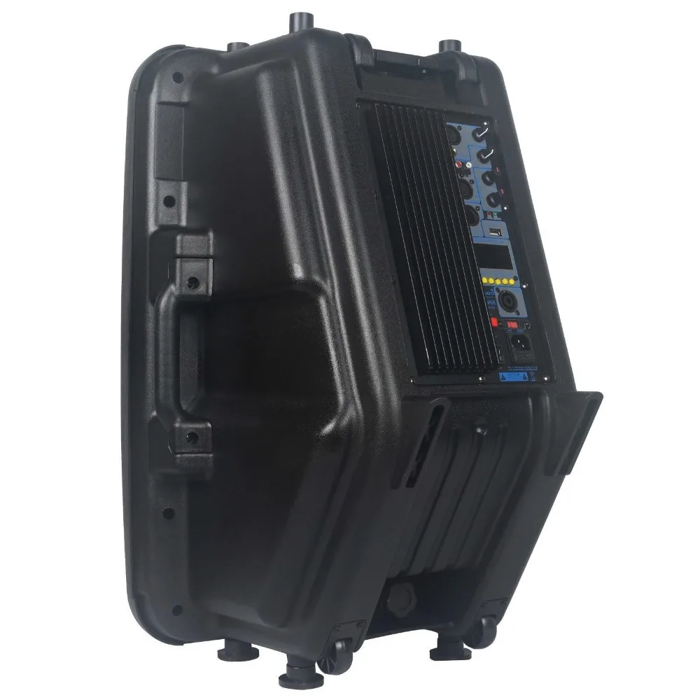 15 inch 3500w pa dj party led light speaker