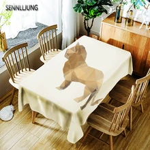 

SENNLLJUNG Waterproof Oilproof Table Cloth Tablecloth-for-table Tablecloth Rectangular Table Cover Decoration Toalha De Mesa