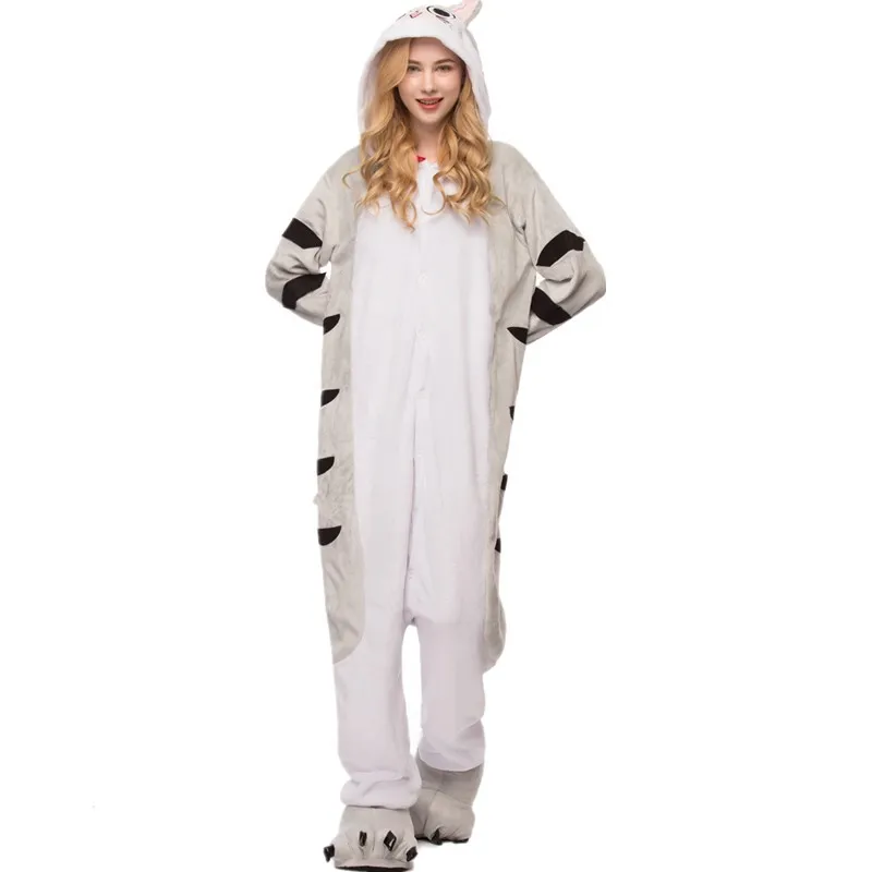 

Kigurumi Chis Cat Sweet Home Women Pajamas Sets Winter Animal Pajamas Women Cartoon Cosplay Onesies Costume Sleepwear