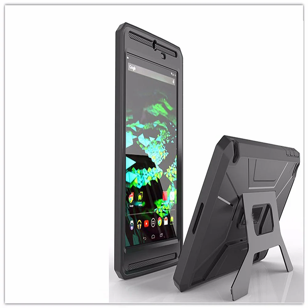 Дешево Бронированный чехол JOYLINK для планшета Nvidia Shield K1, встроенная защита экрана, Прочный Гибридный держатель для планшета Nvidia 8,0
