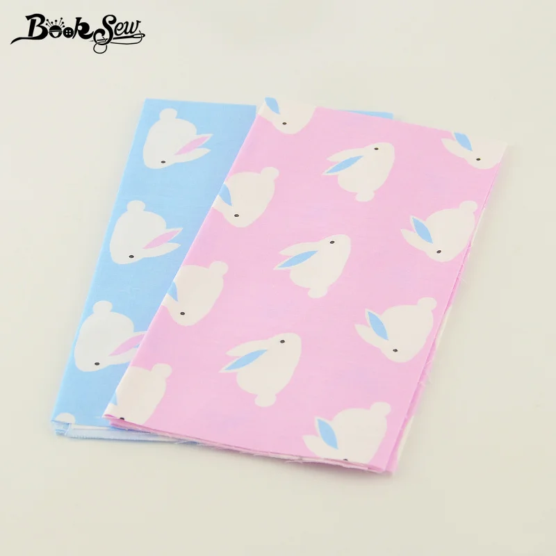 50cmx100cm Home Textile Twill High Quality 2 Pcs/lot Booksew Fabric 100% Cotton Fabrics Quilting Lovely Rabbits Design Bedding 50cmx100cm Home Textile Twill High Quality 2 Pcs/lot Booksew Fabric 100% Cotton Fabrics Quilting Lovely Rabbits Design Bedding