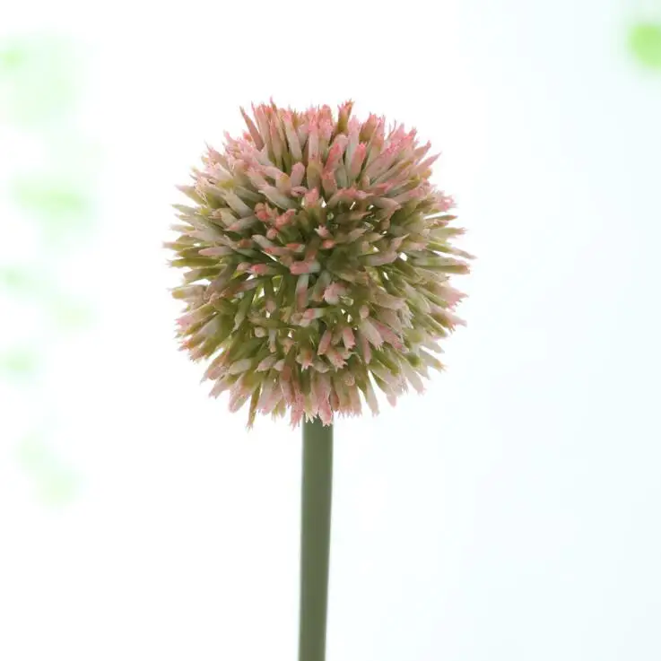 Пластиковый луковый шар филиал завод искусственных цветов Осень дом цветок для украшения сада расположение поддельные растения Флорес - Цвет: Pink