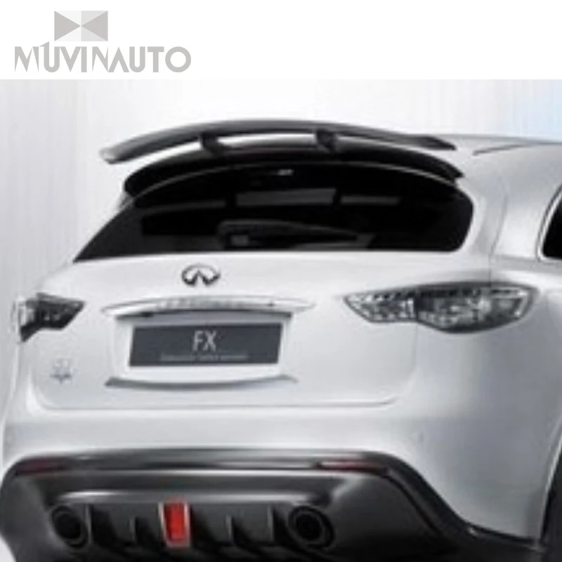 Высококачественные автомобильные аксессуары из углеродного волокна для Infiniti FX, спойлер из углеродного волокна, автомобильный спойлер