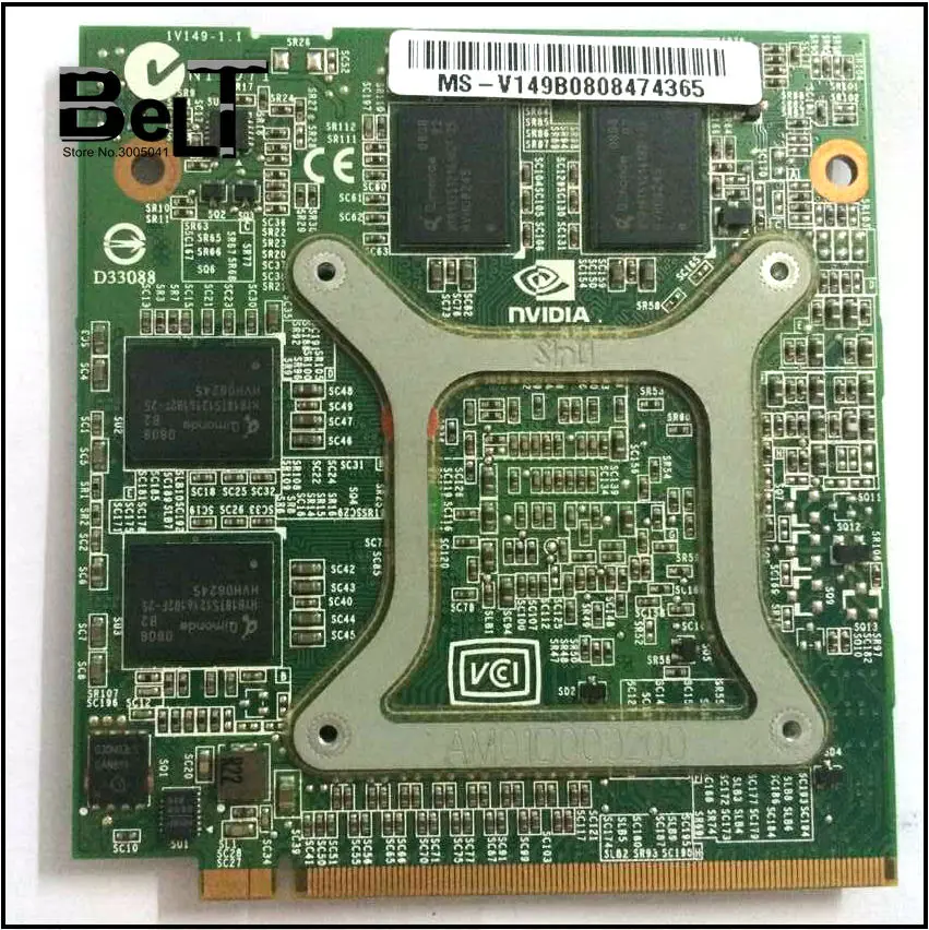 Placa de Vídeo para Notebook Acer Aspire 9600g 512g 4720g 4920g 4930g 6920g 6930g 6935g 7720g Placa-mãe para notebook - Imagem 2