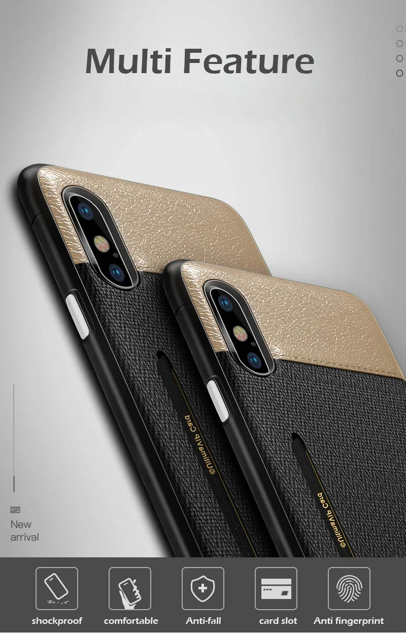 Роскошный кожаный чехол для iphone 6 6s 7 8 plus X XR XS MAX с отделением карт денег 7plus