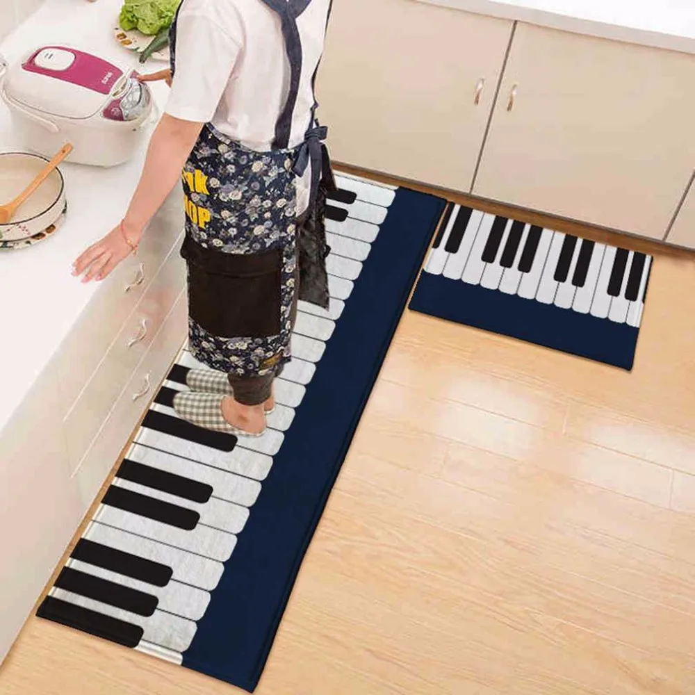 Personality Piano Carpet Bedroom Bedside Living Room Mat Piano Children