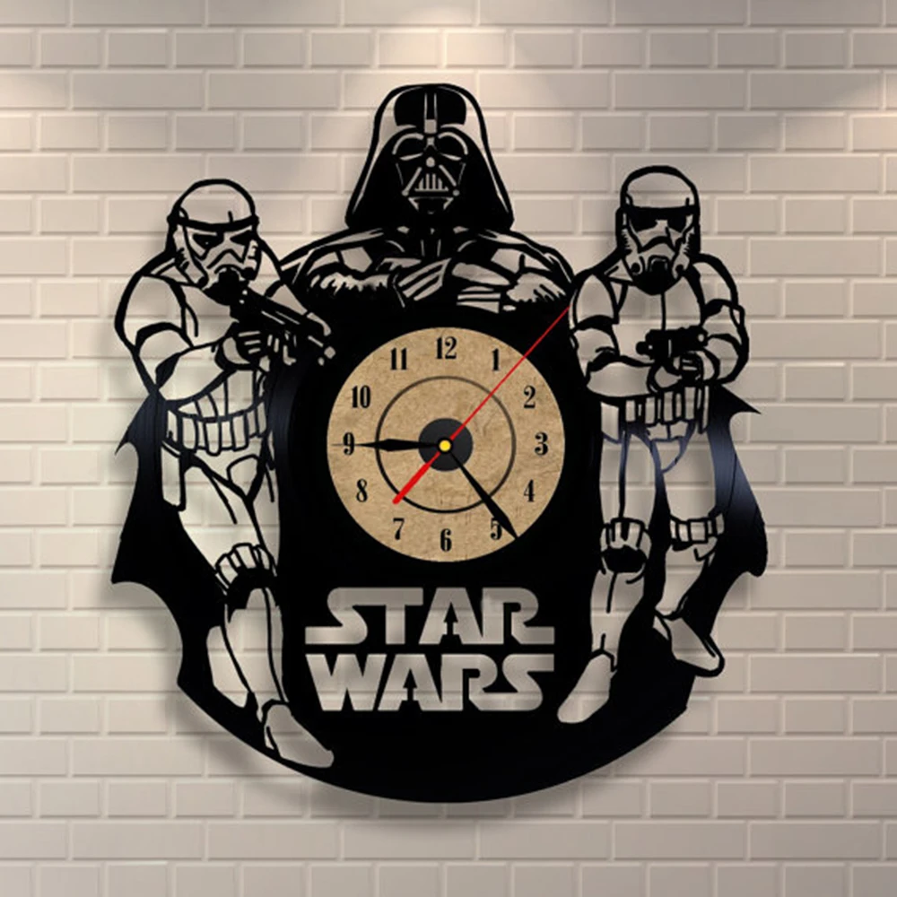 Orologio da parete in plastica Star wars stormtrooper