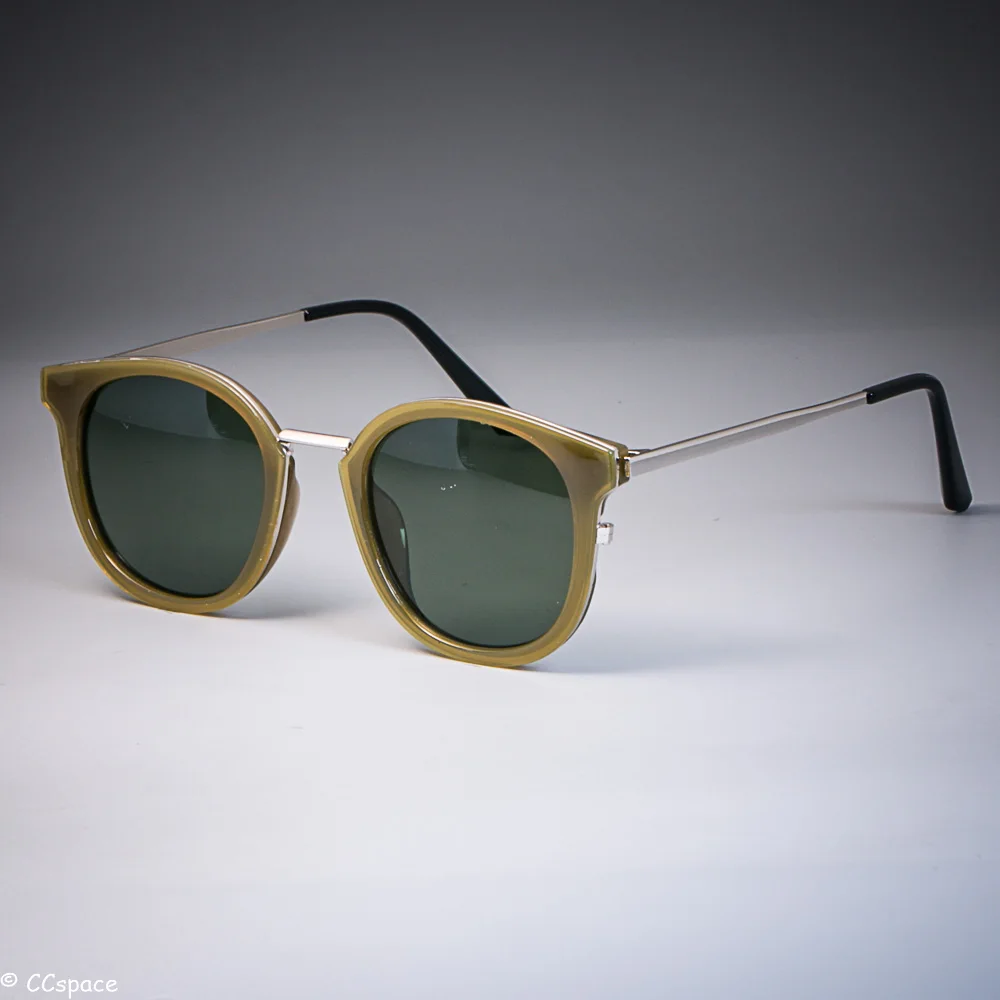Buy Cat Eye Sunglasses Men Women Fashion Olive Green