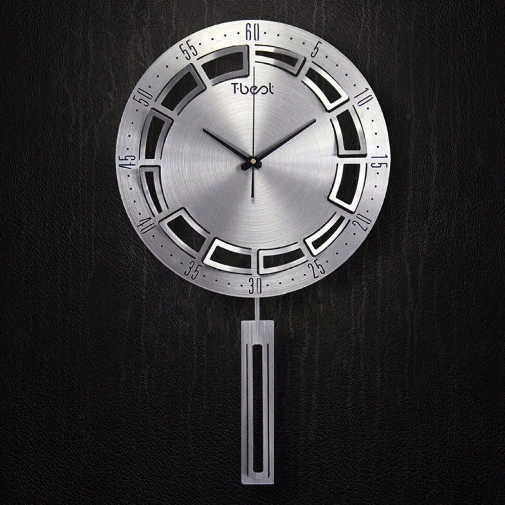 New 16 Inches Nordic Art Wall Clock Fashion Creative Wall Watch Living Room Silent Clock Wall