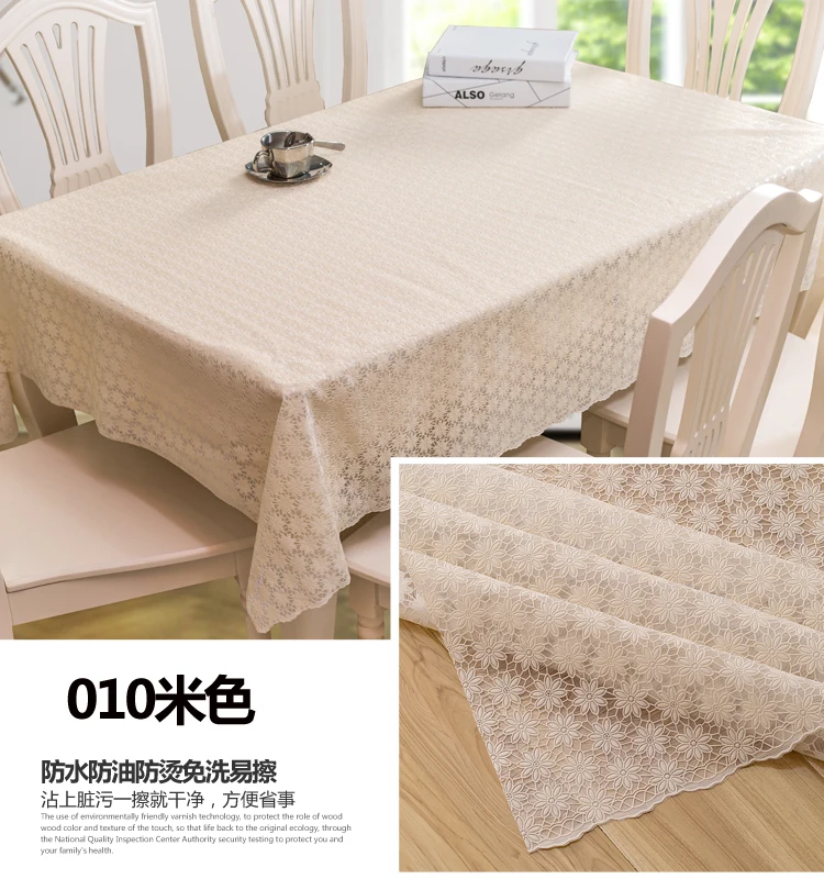 

New Waterproof Tablecloth Rectangular Mantel Tea Mat Garden Cloth Table Cover PVC Soft Glass tischdecke tafelkleed manteles PV02