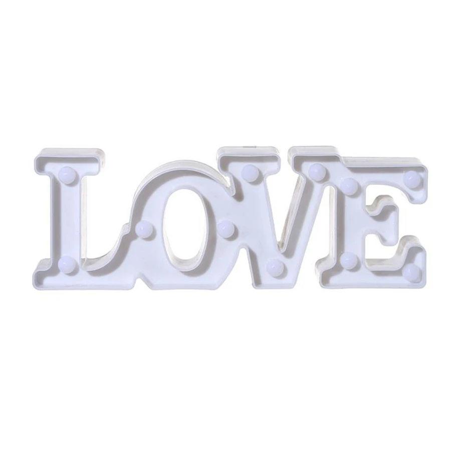 Luzes da Noite alfabeto amor luzes led acender Christmas Children' Gifts : Reading Light Table Lamp